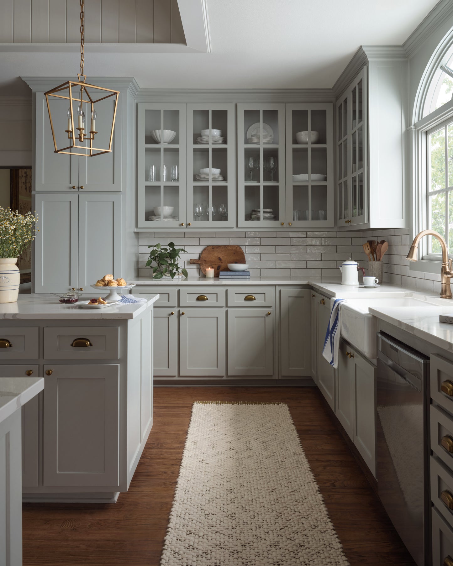 Magnolia Home Betty 01 Ivory/Green Rug - Chapin Furniture