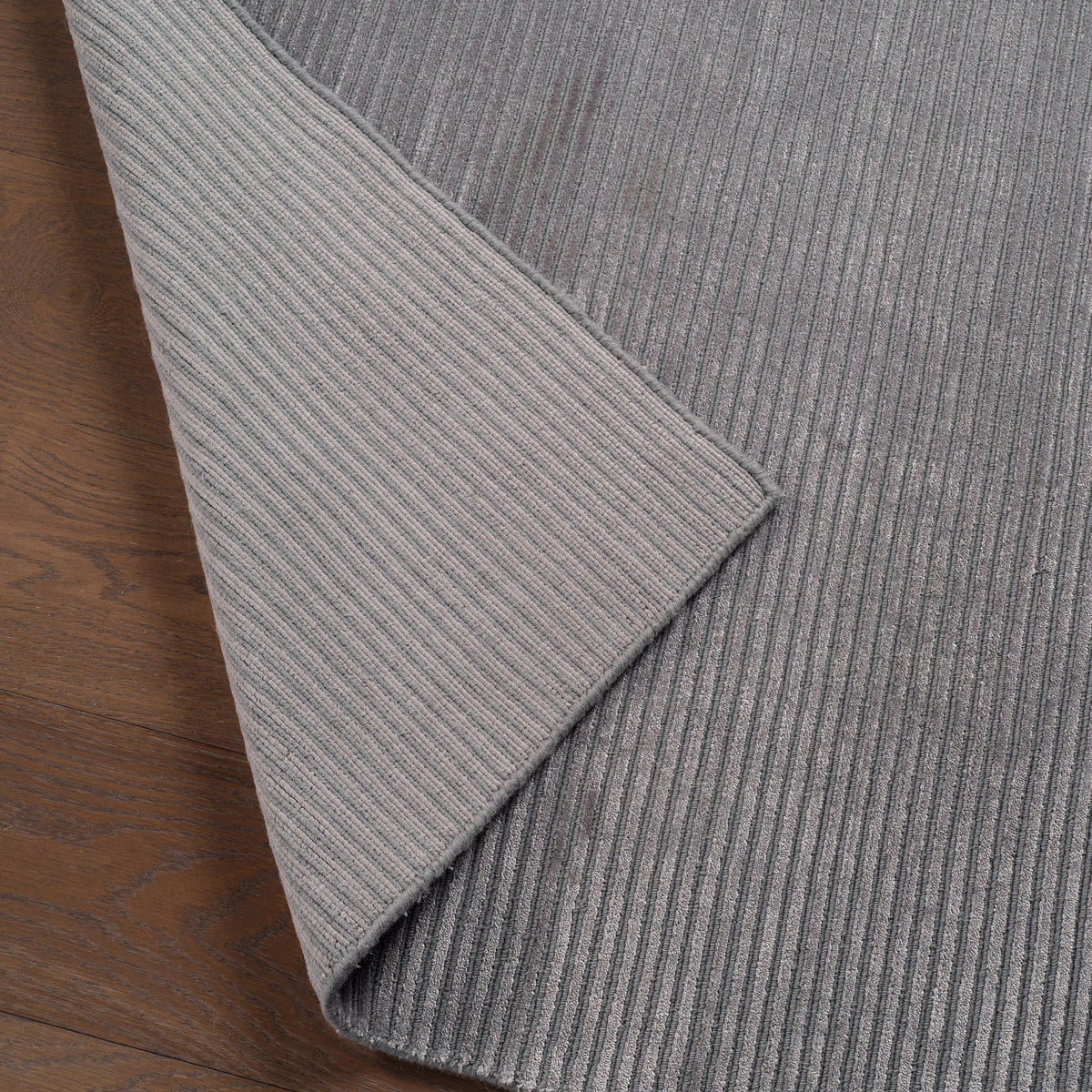 Basis Basis BI02 Gray/Silver Rug - Chapin Furniture