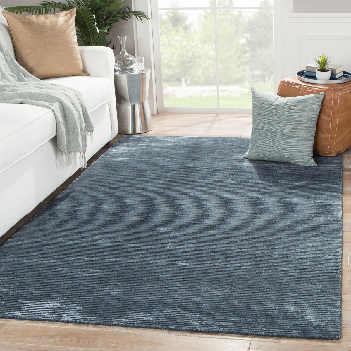 Basis Basis BI17 Dark Blue Rug - Chapin Furniture