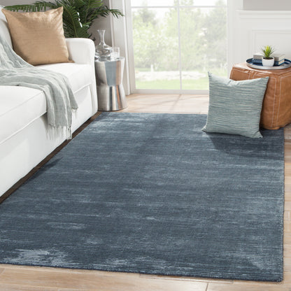 Basis Basis BI17 Dark Blue Rug - Chapin Furniture