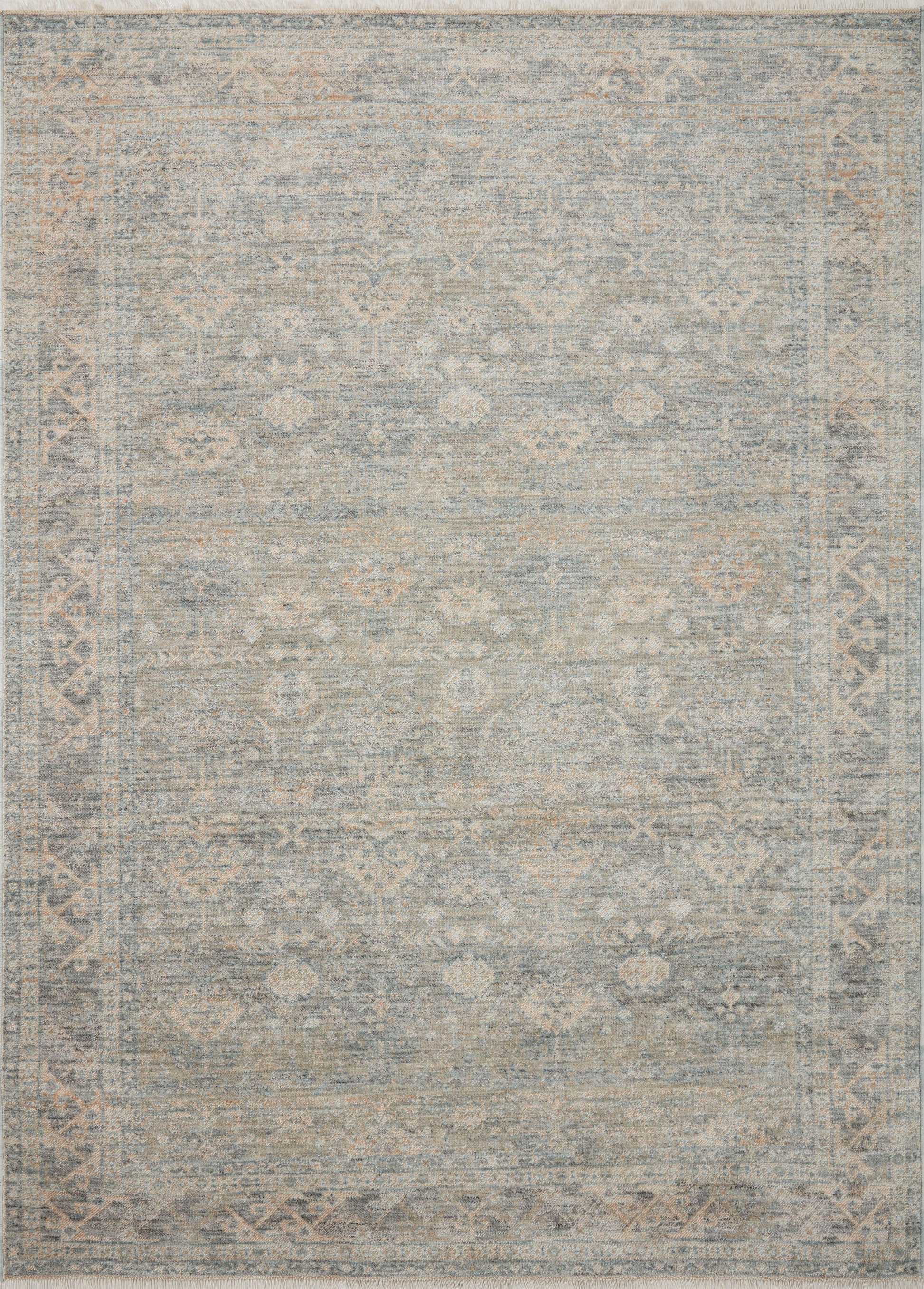 Angela Rose Blake Rug - Sky / Beige - Chapin Furniture
