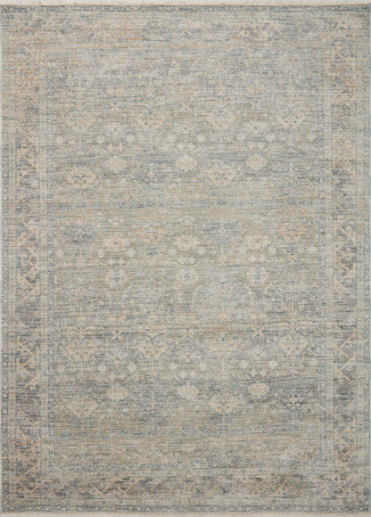 Angela Rose Blake Rug - Sky / Beige - Chapin Furniture