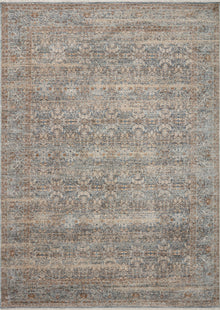 Angela Rose Blake Rug - Ocean / Mocha - Chapin Furniture