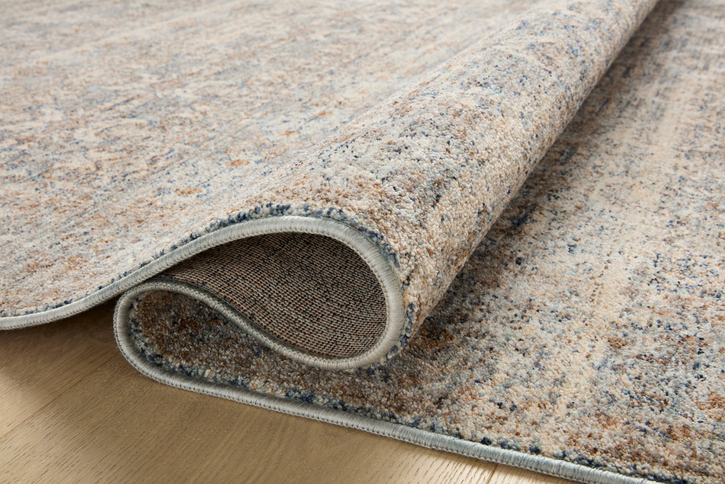 Angela Rose Blake Rug - Ocean / Mocha - Chapin Furniture