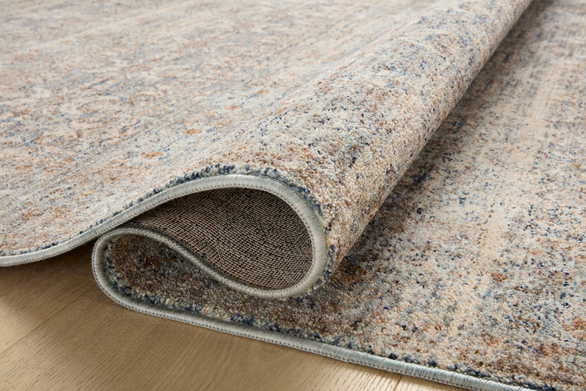 Angela Rose Blake Rug - Ocean / Mocha - Chapin Furniture