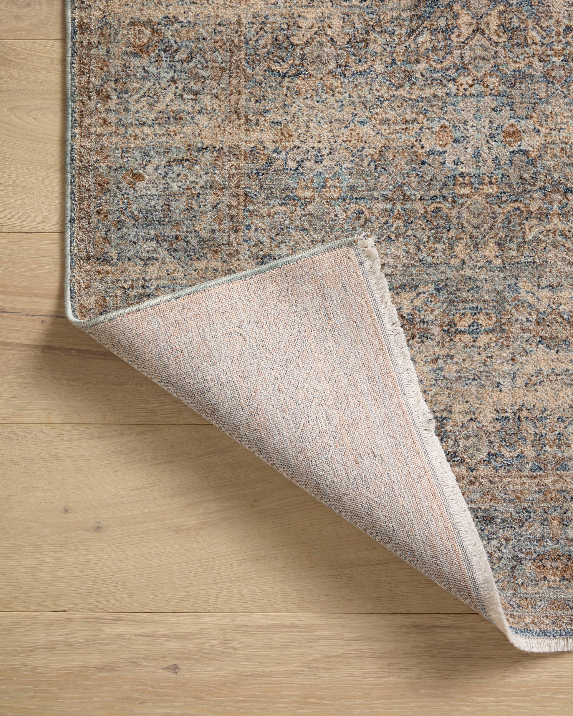 Angela Rose Blake Rug - Ocean / Mocha - Chapin Furniture