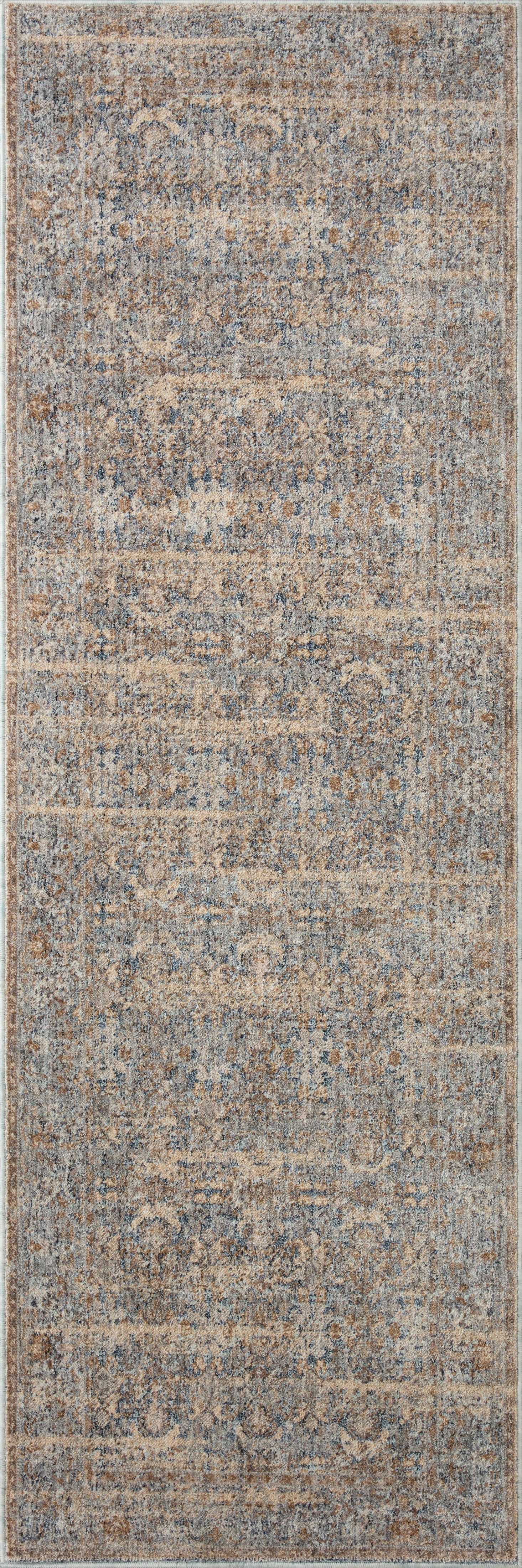 Angela Rose Blake Rug - Ocean / Mocha - Chapin Furniture