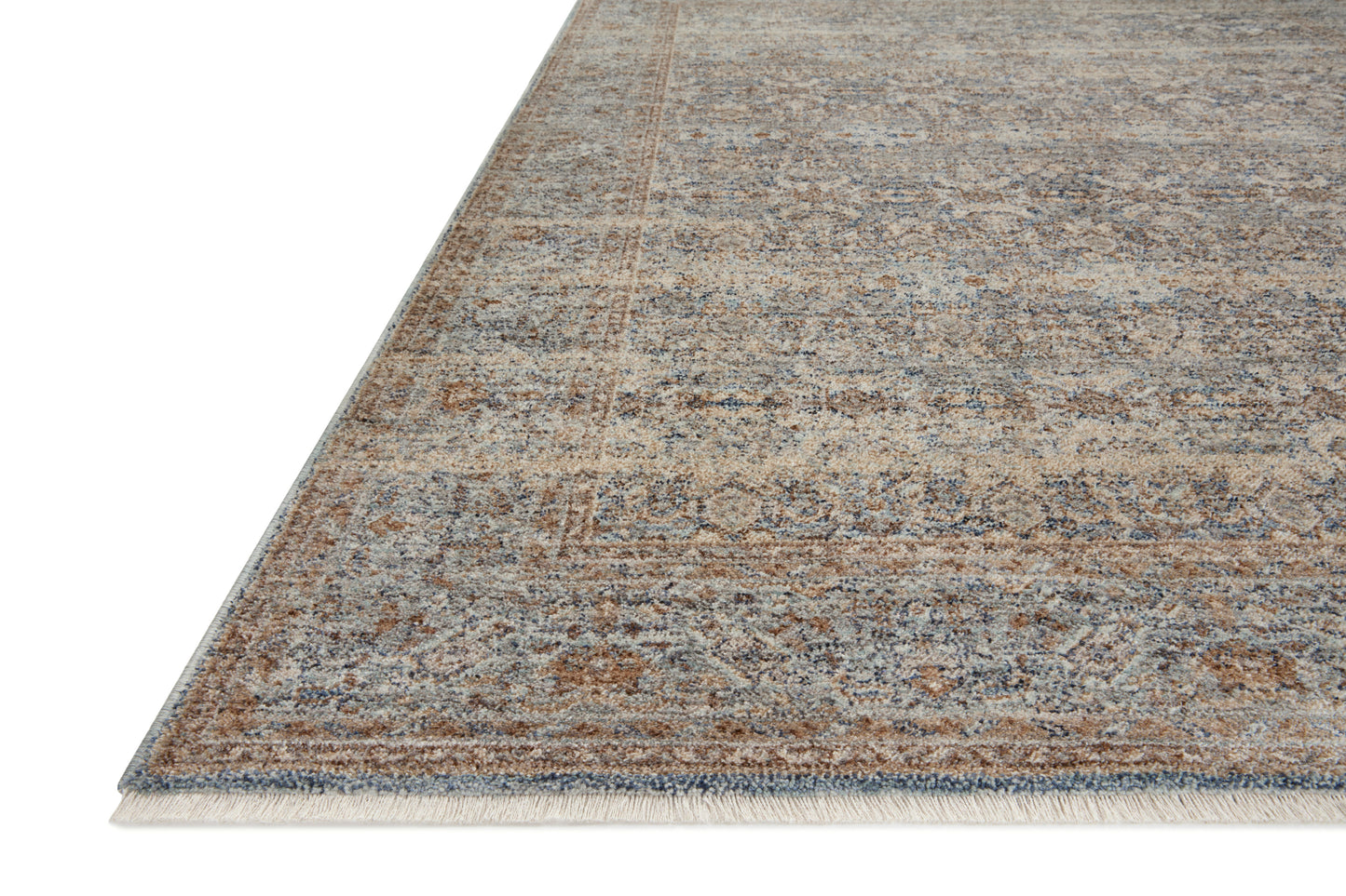 Angela Rose Blake Rug - Ocean / Mocha - Chapin Furniture