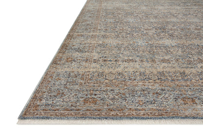 Angela Rose Blake Rug - Ocean / Mocha - Chapin Furniture