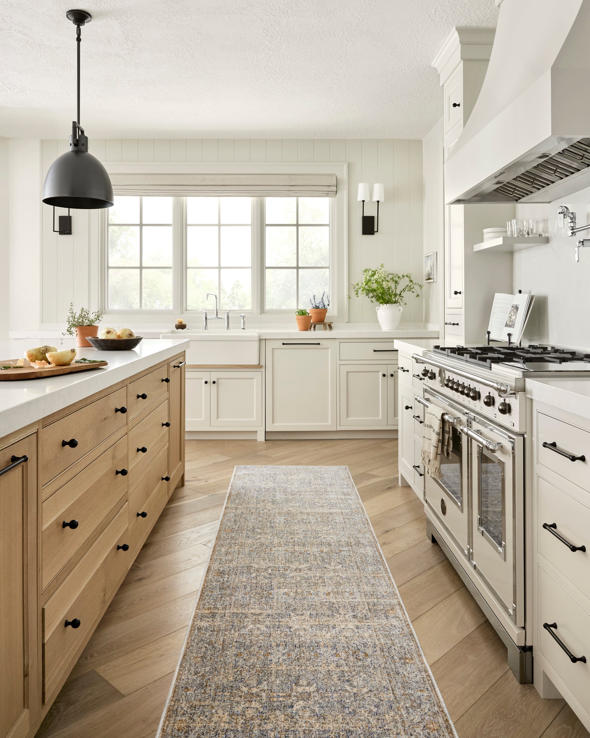 Angela Rose Blake Rug - Ocean / Mocha - Chapin Furniture