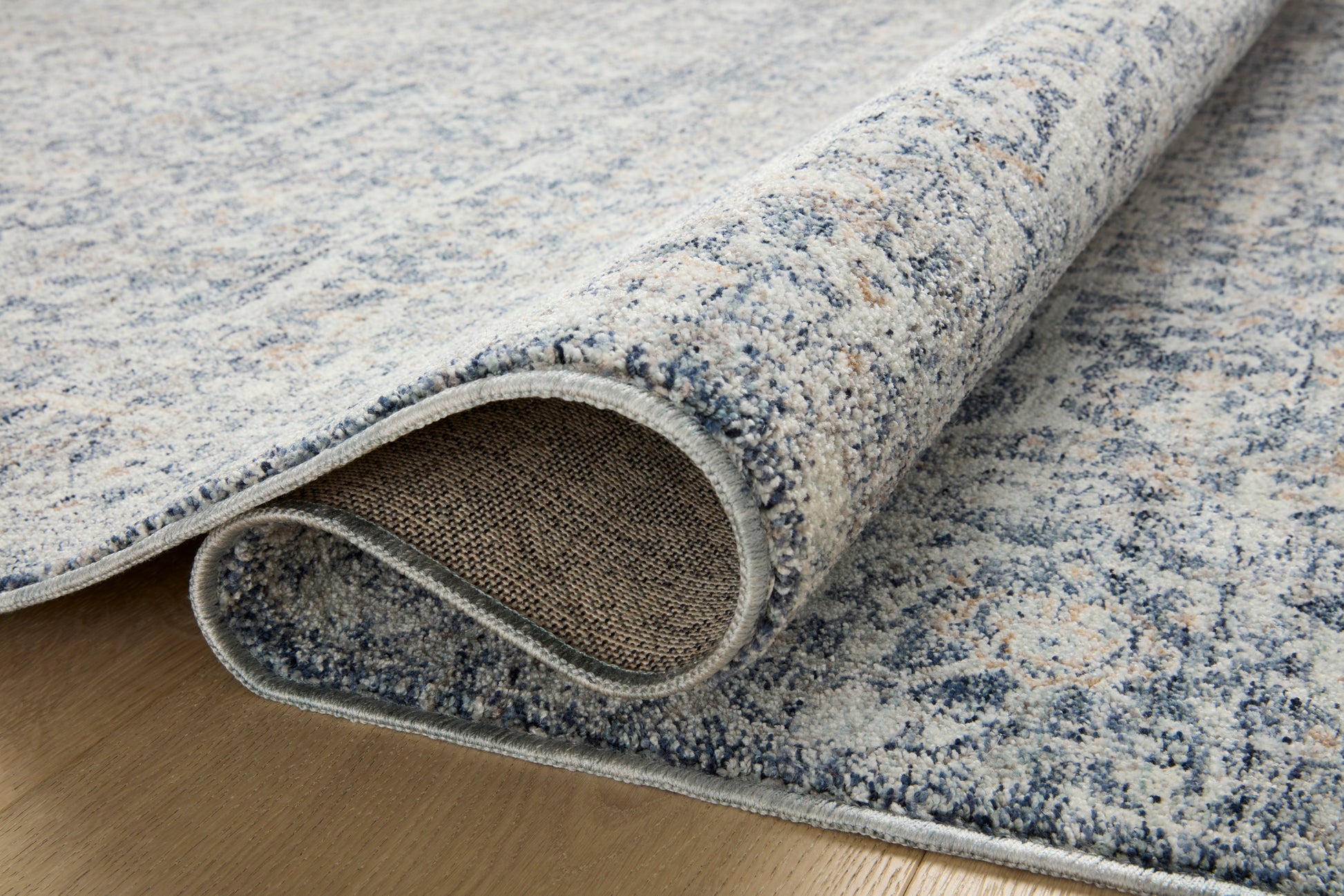 Angela Rose Blake Rug - Denim / Taupe - Chapin Furniture