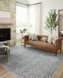 Angela Rose Blake Rug - Denim / Taupe - Chapin Furniture