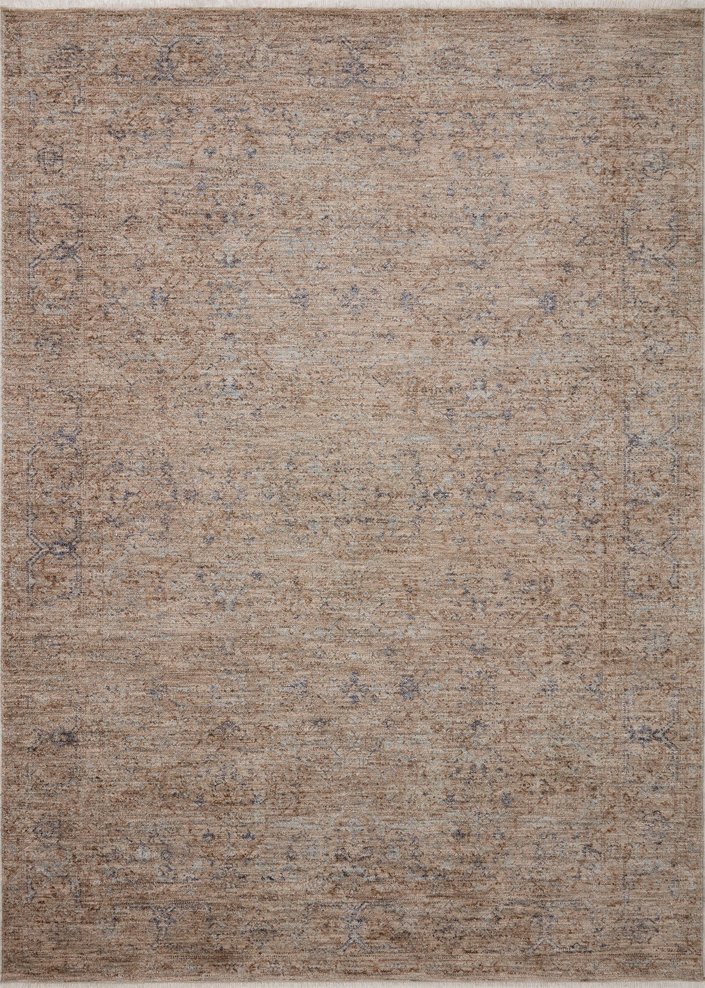 Angela Rose Blake Rug - Taupe / Blue - Chapin Furniture