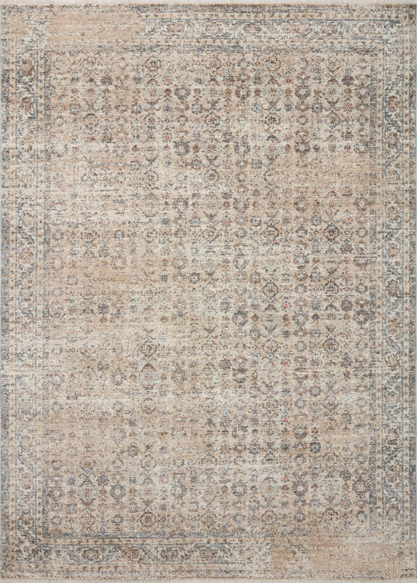 Angela Rose Blake Rug - Beige / Denim - Chapin Furniture
