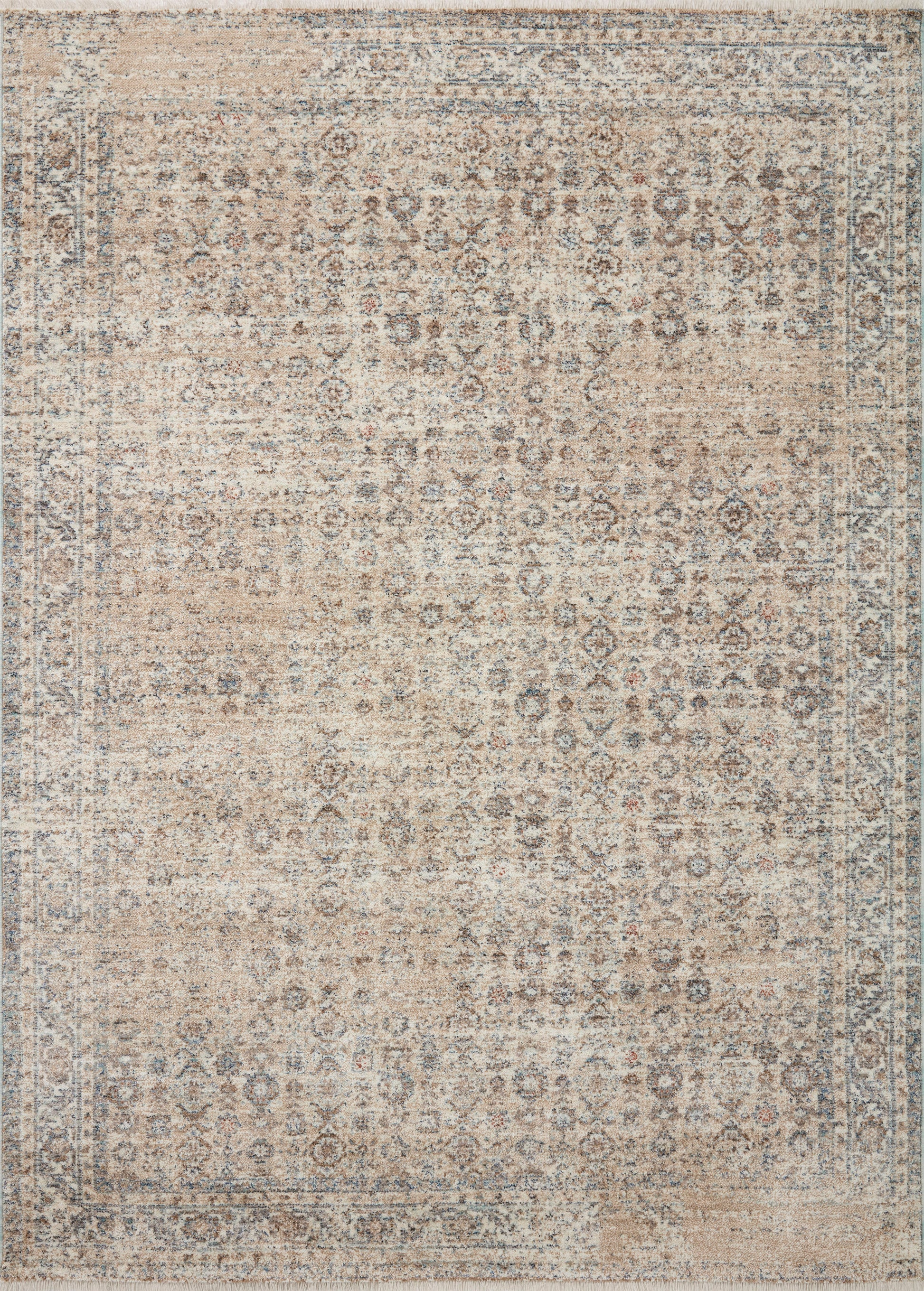 Angela Rose Blake Rug - Beige / Denim - Chapin Furniture