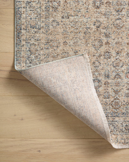 Angela Rose Blake Rug - Beige / Denim - Chapin Furniture