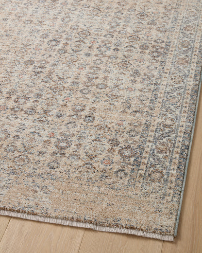Angela Rose Blake Rug - Beige / Denim - Chapin Furniture