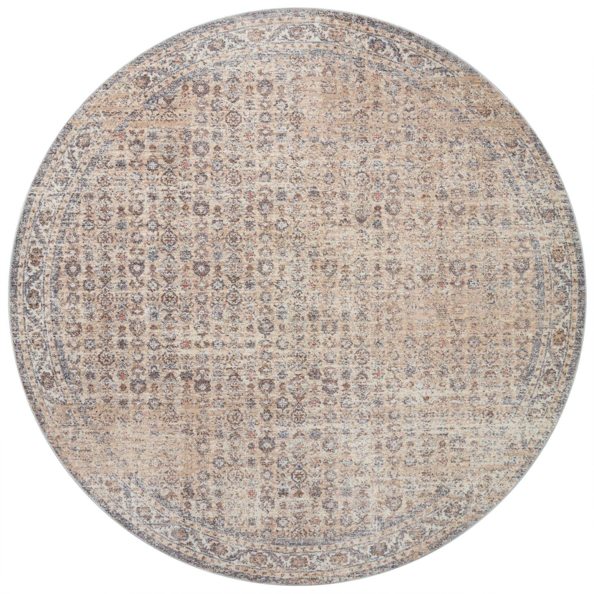 Angela Rose Blake Rug - Beige / Denim - Chapin Furniture
