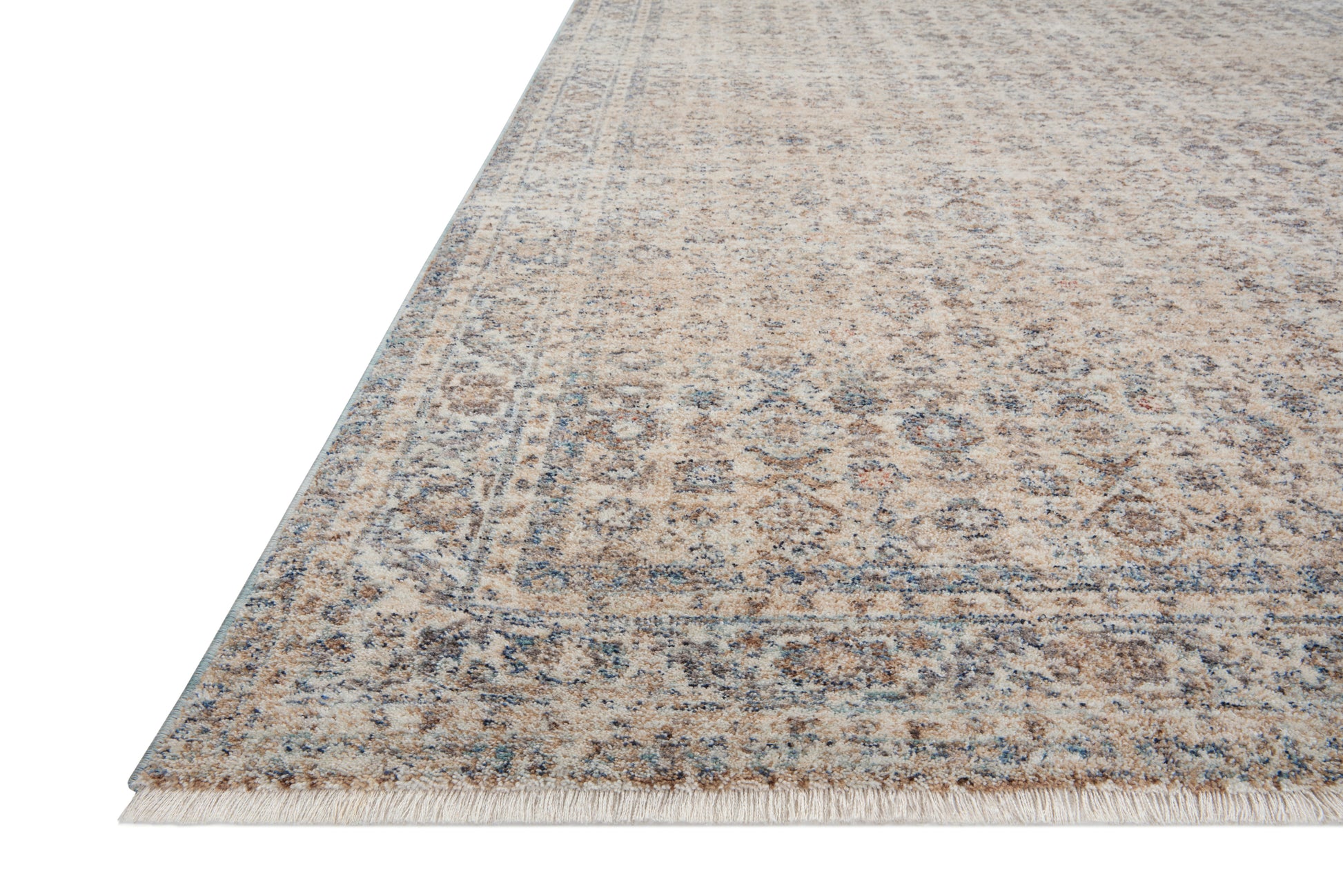 Angela Rose Blake Rug - Beige / Denim - Chapin Furniture