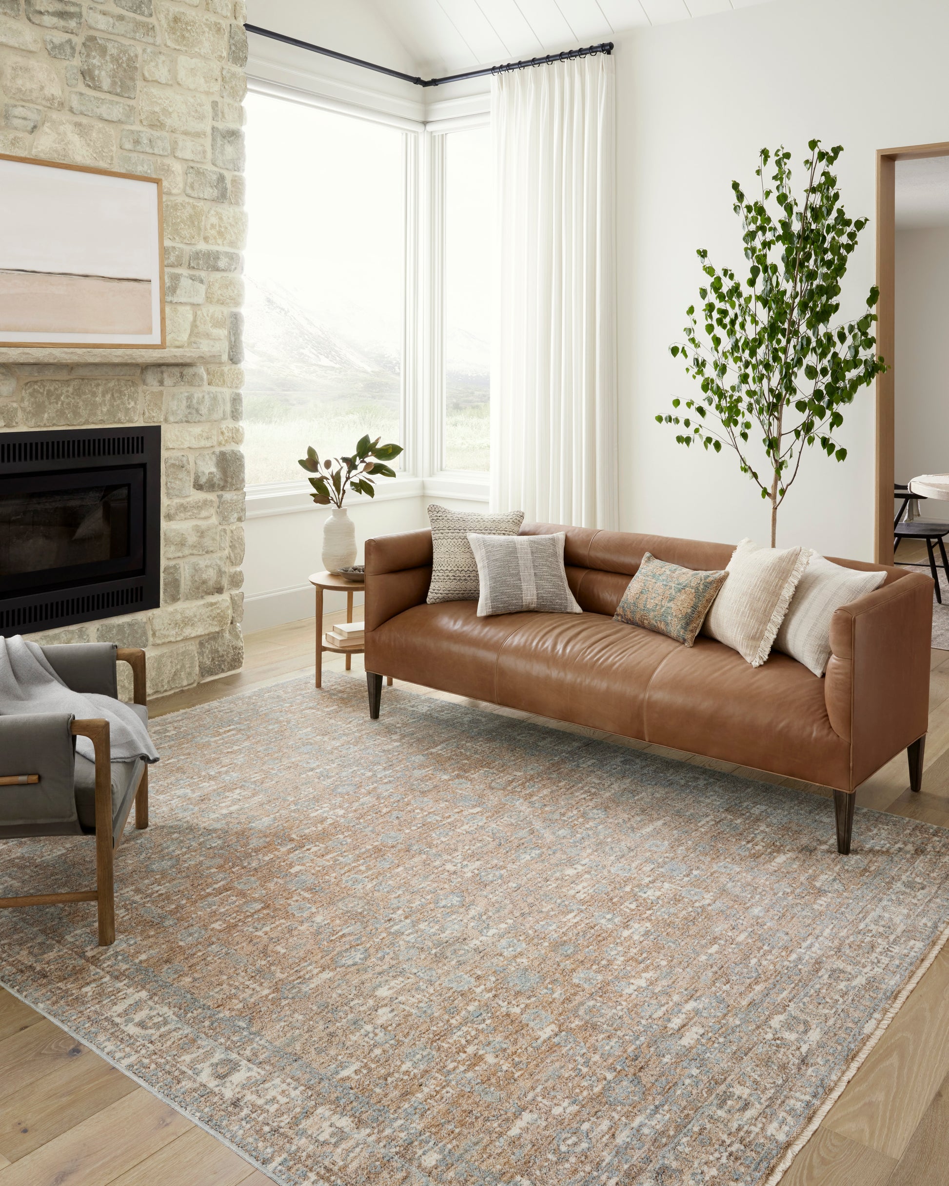 Angela Rose Blake Rug - Sand / Sky - Chapin Furniture