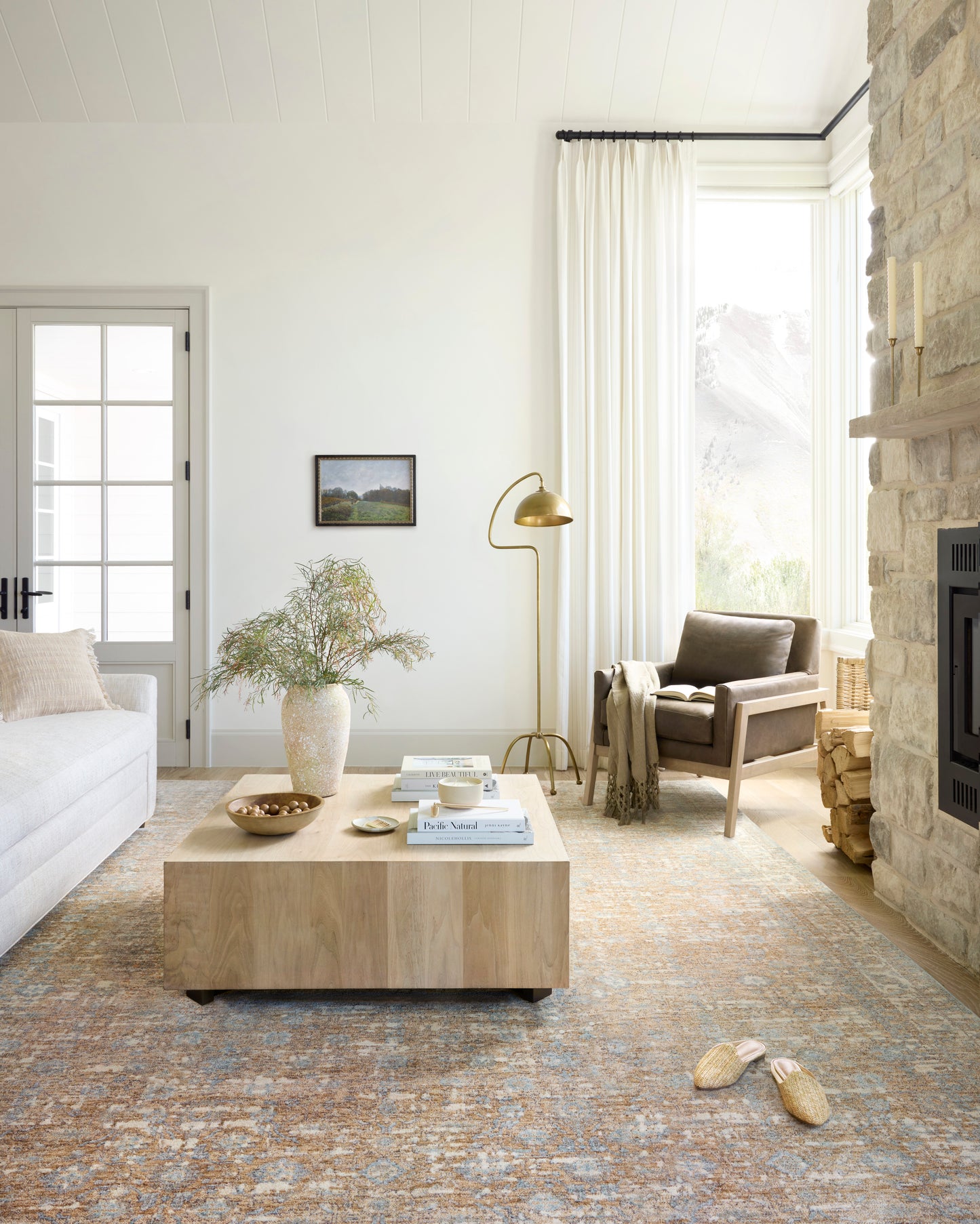 Angela Rose Blake Rug - Sand / Sky - Chapin Furniture