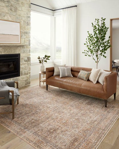 Angela Rose Blake Rug - Oatmeal / Spice - Chapin Furniture
