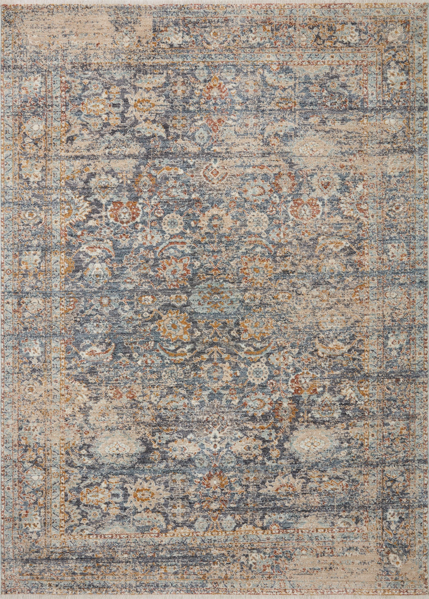 Angela Rose Blake Rug - Navy / Multi - Chapin Furniture