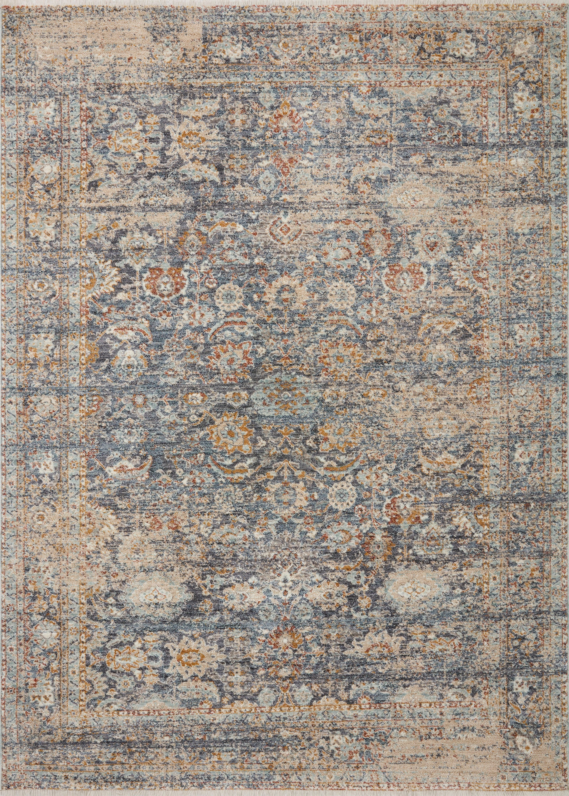 Angela Rose Blake Rug - Navy / Multi - Chapin Furniture