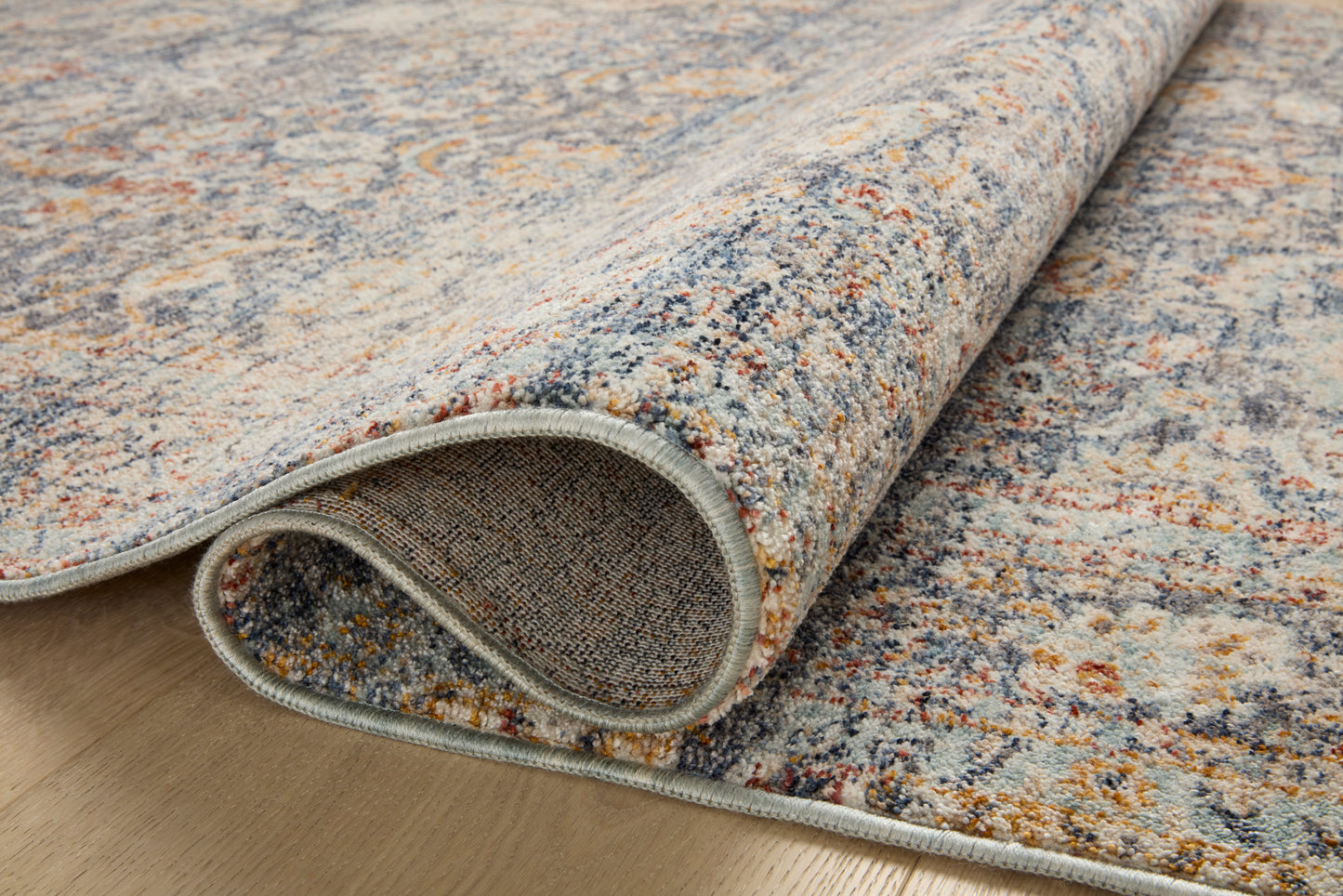 Angela Rose Blake Rug - Navy / Multi - Chapin Furniture