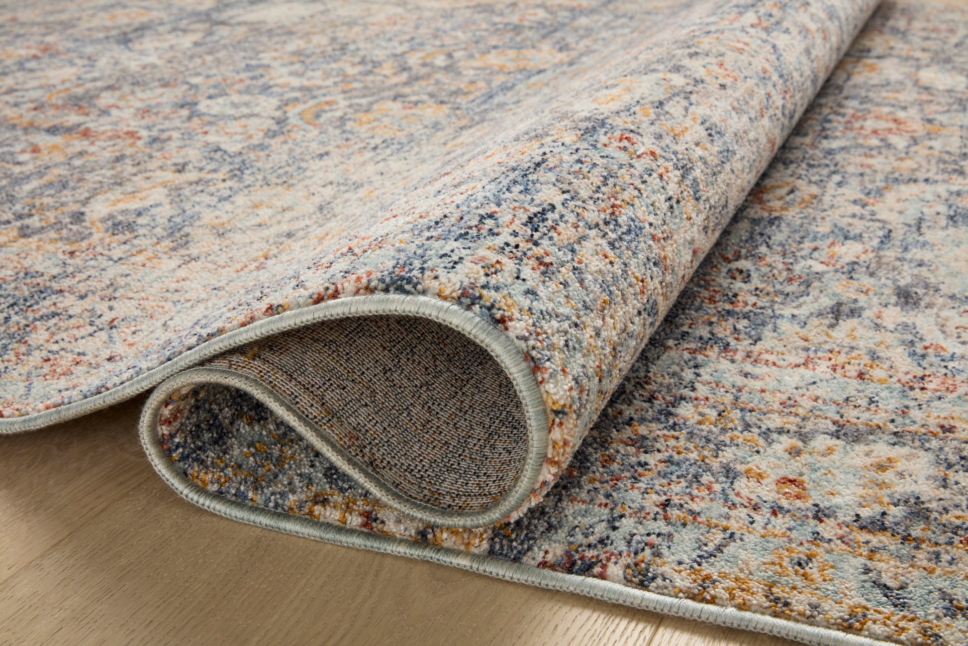 Angela Rose Blake Rug - Navy / Multi - Chapin Furniture