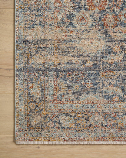 Angela Rose Blake Rug - Navy / Multi - Chapin Furniture