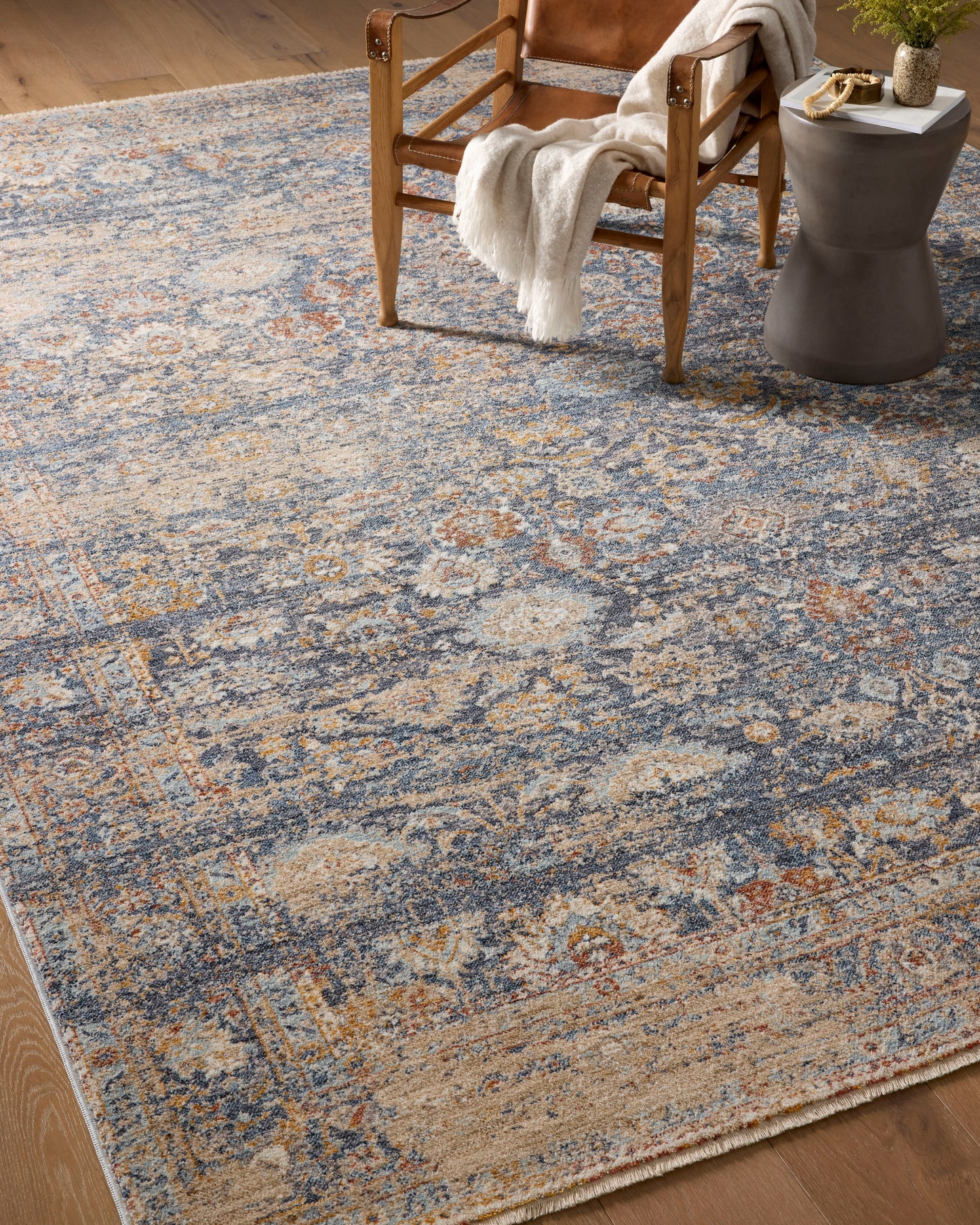Angela Rose Blake Rug - Navy / Multi - Chapin Furniture