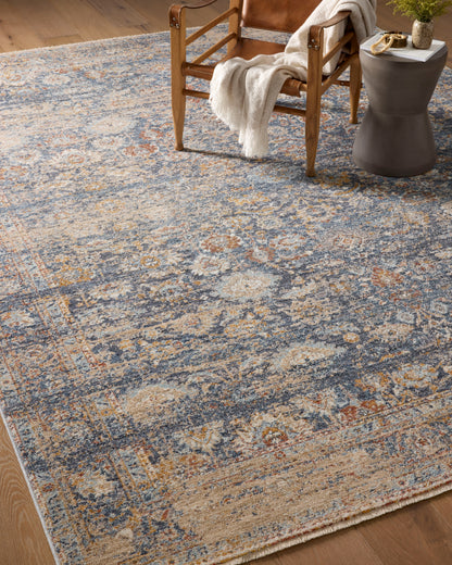 Angela Rose Blake Rug - Navy / Multi - Chapin Furniture