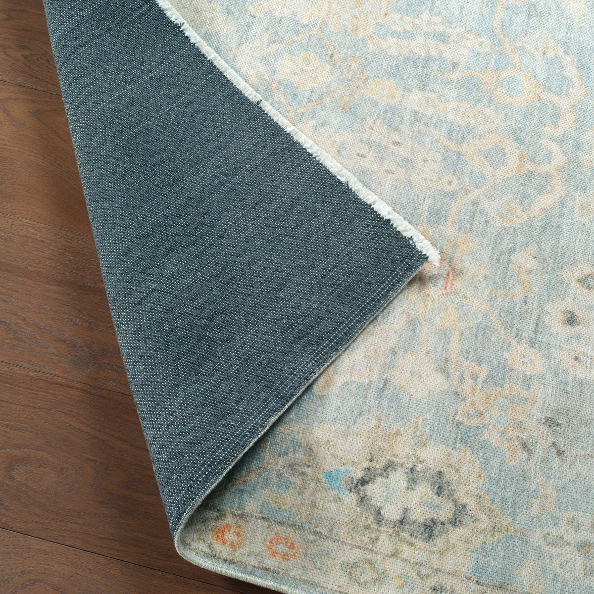 Boheme Doire BOH28 Light Blue/Cream Rug - Chapin Furniture