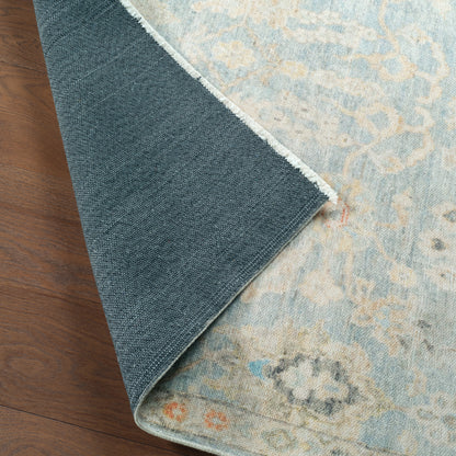 Boheme Doire BOH28 Light Blue/Cream Rug - Chapin Furniture