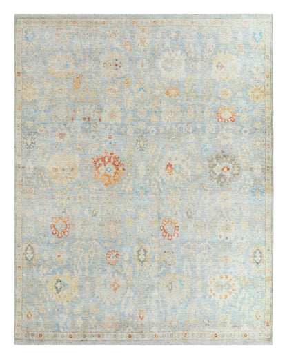 Boheme Doire BOH28 Light Blue/Cream Rug - Chapin Furniture