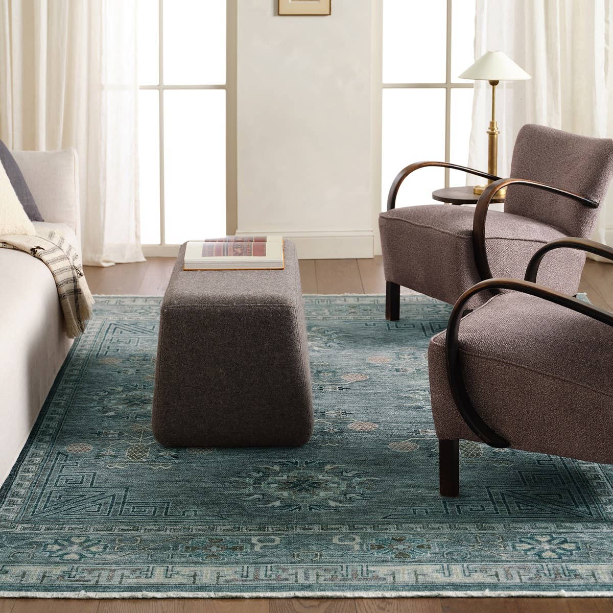 Boheme Kyriel BOH33 Blue Rug - Chapin Furniture