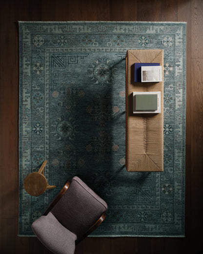 Boheme Kyriel BOH33 Blue Rug - Chapin Furniture
