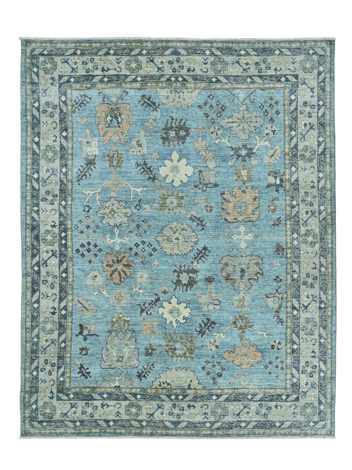 Boheme Zelara BOH34 Blue/Gray Rug - Chapin Furniture
