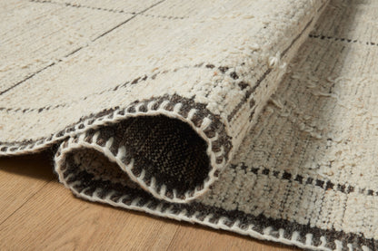 Amber Lewis x Loloi Bowie 01 Ivory/Mocha Rug - Chapin Furniture