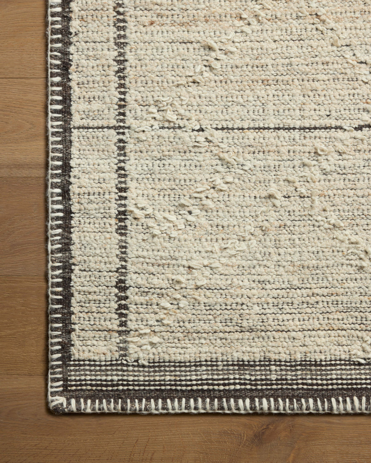 Amber Lewis x Loloi Bowie 01 Ivory/Mocha Rug - Chapin Furniture