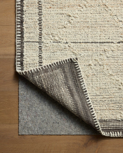 Amber Lewis x Loloi Bowie 01 Ivory/Mocha Rug - Chapin Furniture