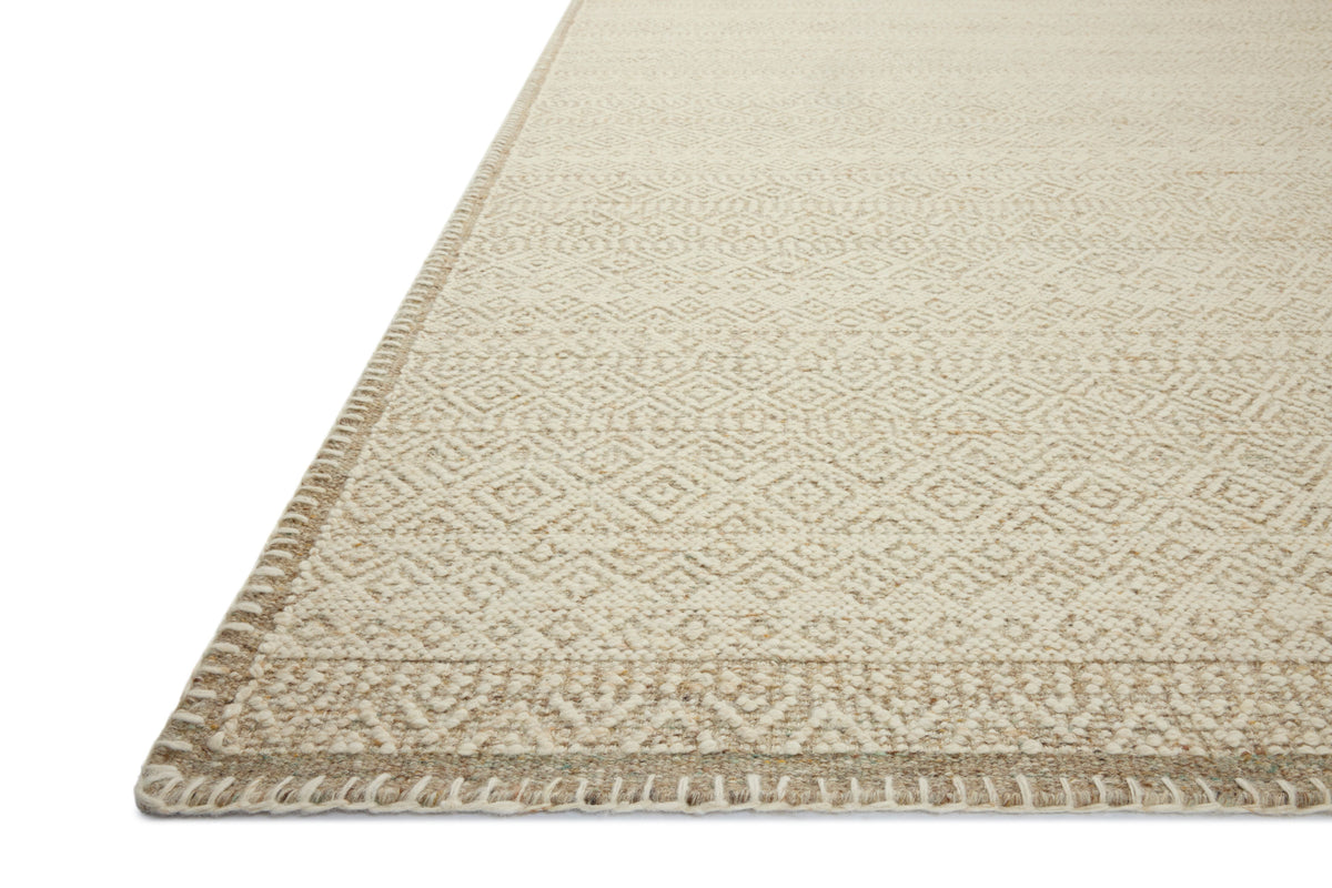 Amber Lewis x Loloi Bowie 02 Ivory/Taupe Rug - Chapin Furniture