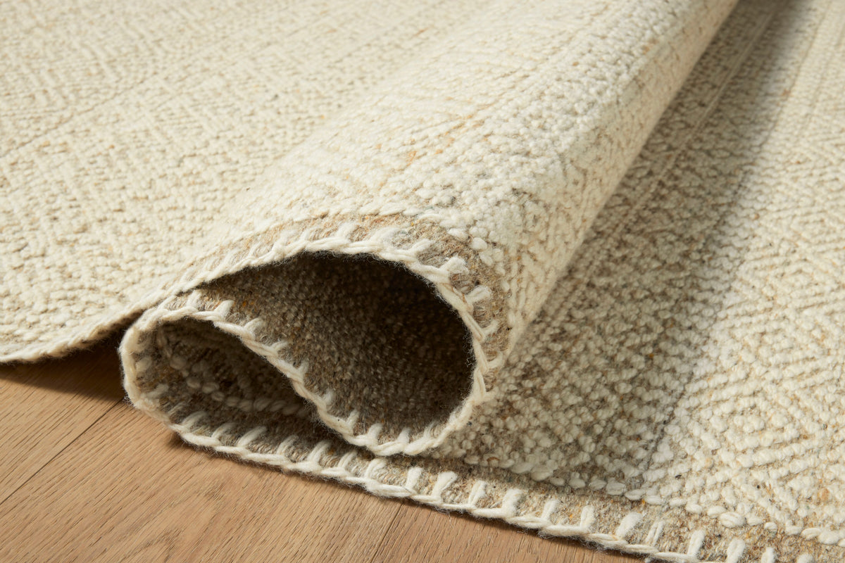 Amber Lewis x Loloi Bowie 02 Ivory/Taupe Rug - Chapin Furniture
