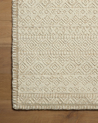 Amber Lewis x Loloi Bowie 02 Ivory/Taupe Rug - Chapin Furniture