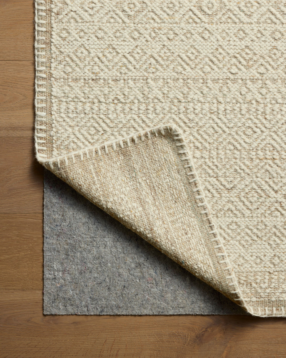 Amber Lewis x Loloi Bowie 02 Ivory/Taupe Rug - Chapin Furniture