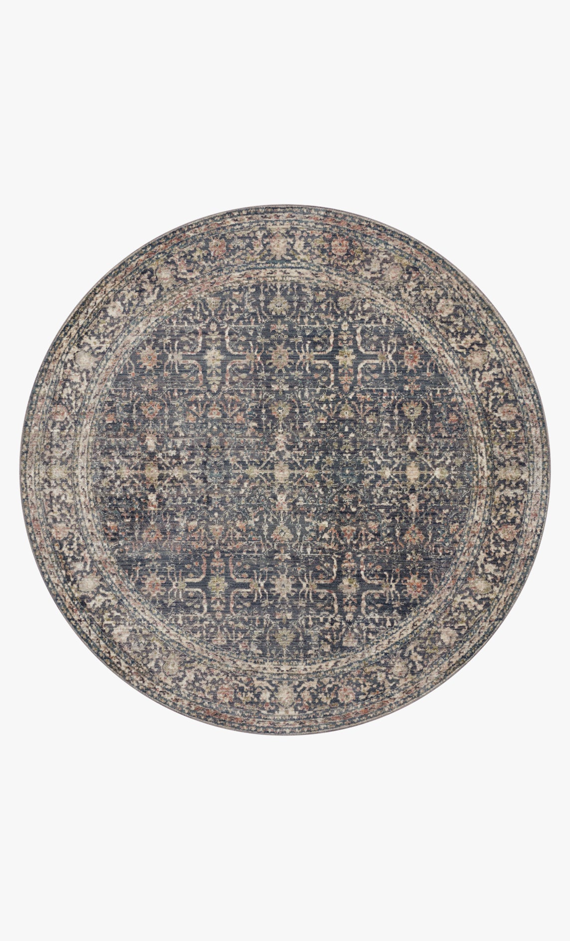 Jean Stoffer Bradbury 01 Rug- Midnight/Multi - Chapin Furniture