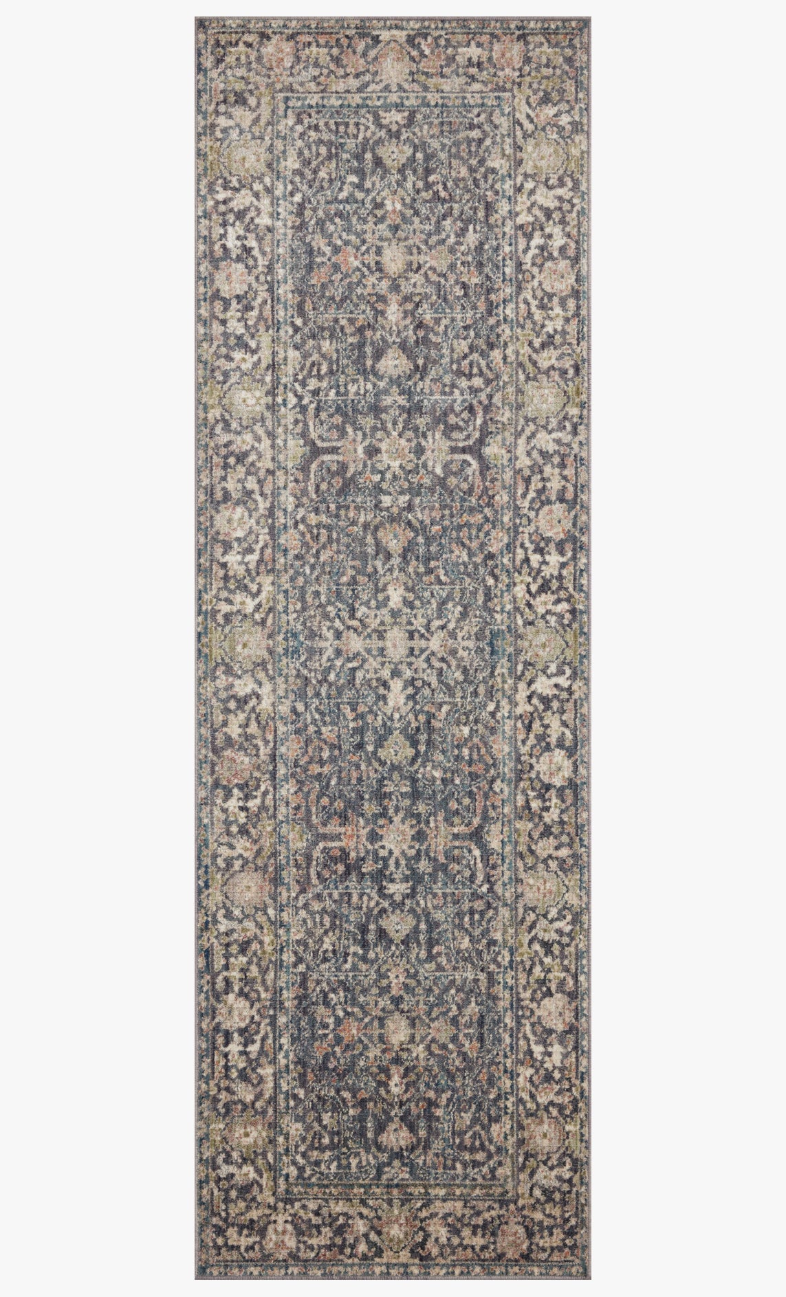 Jean Stoffer Bradbury 01 Rug- Midnight/Multi - Chapin Furniture