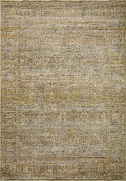 Jean Stoffer Bradbury 02 Rug- Dove/Gold - Chapin Furniture