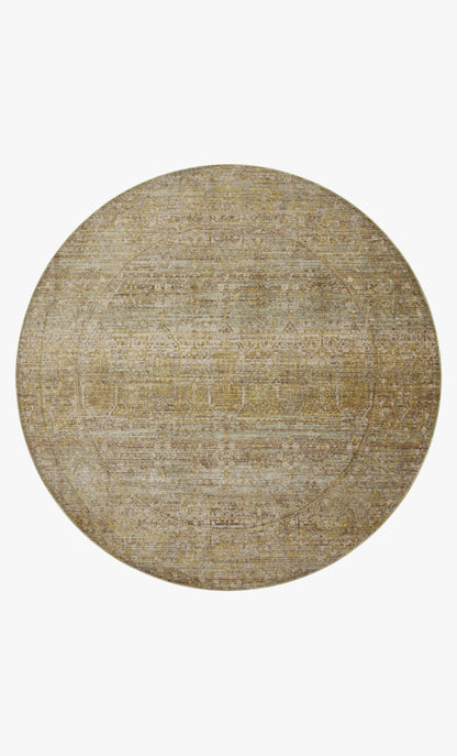 Jean Stoffer Bradbury 02 Rug- Dove/Gold - Chapin Furniture